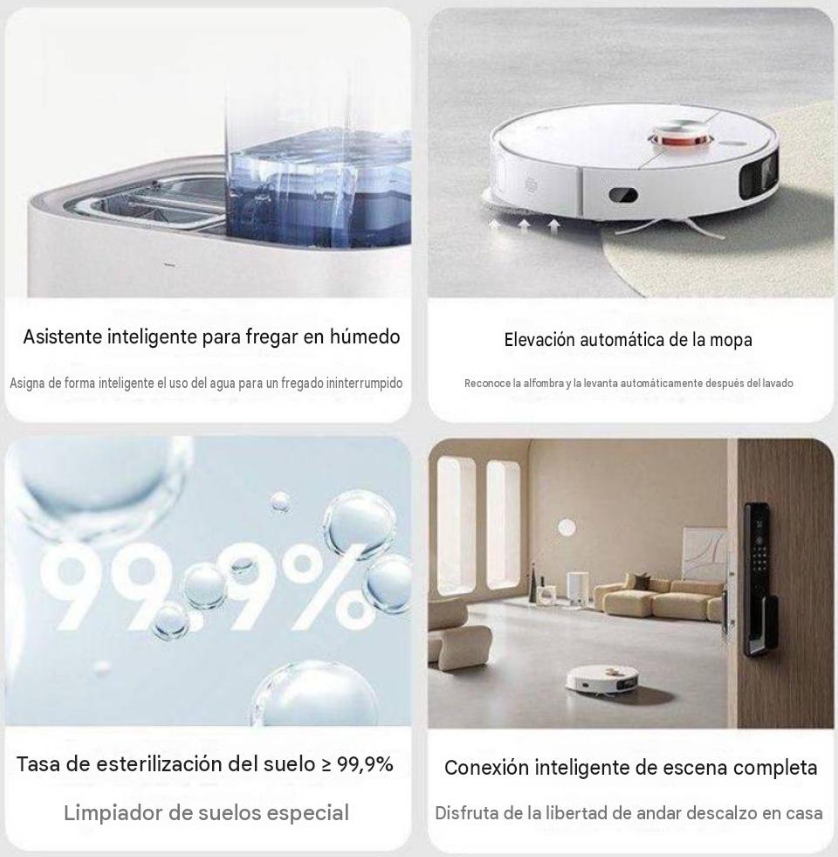 Robot Aspirador Inteligente 3 en 1 Recargable🧹🤖✨