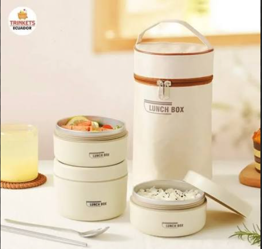 LunchBox Pro™ - Set de 2 Loncheras Herméticas Térmicas + Bolso Térmico 🍱