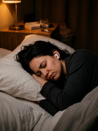 😴 Máscara de Sueño Bluetooth con Parlantes Ultrafinos | Descansa sin Audífonos
