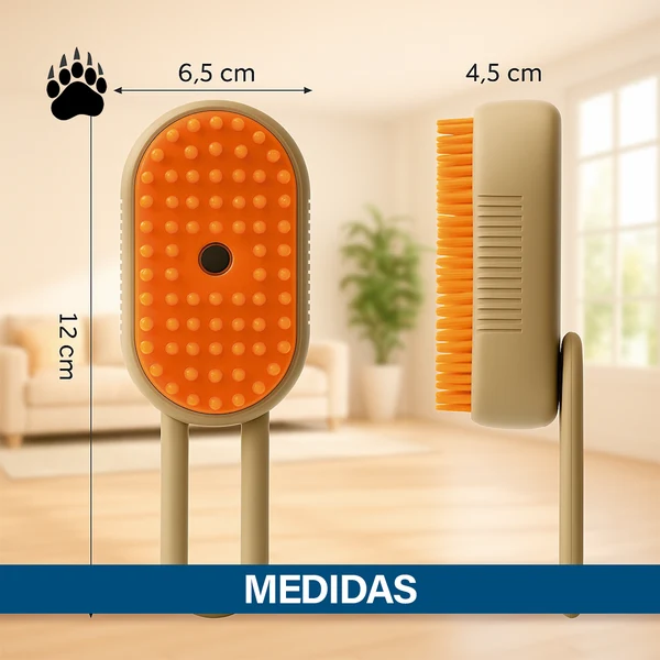 🐾 Cepillo Vaporizador para mascotas | 2X1 🐶🐱