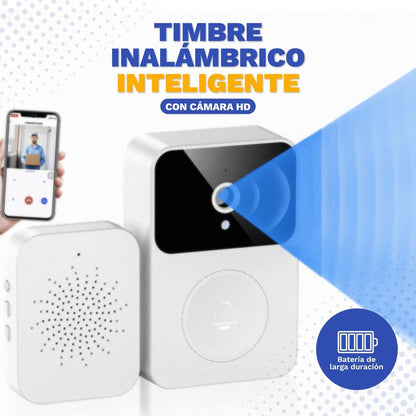 🏠📱Timbre Inalámbrico Inteligente con Cámara HD ✨